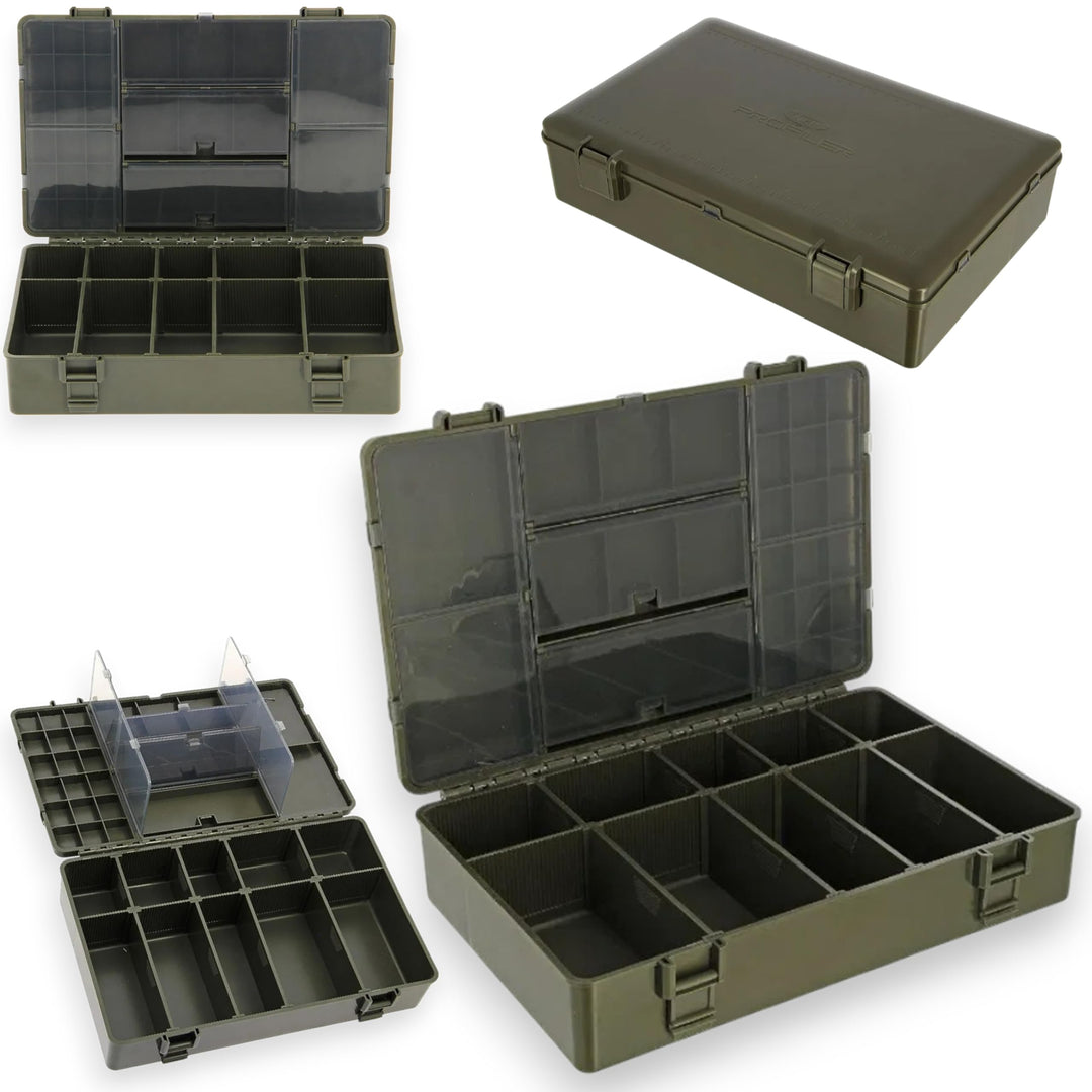 NGT Profiler Tackle Box Aufbewahrungssystem Karpfen Grobangeln Terminal Tackle Box