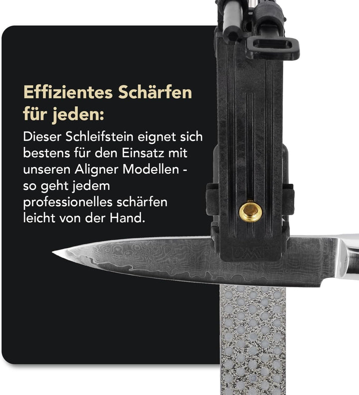 DMT Diamond Whetstone for Use with Extra Coarse A4 x x 4-Zoll Diamant Schleifstein für Aligner, Silb