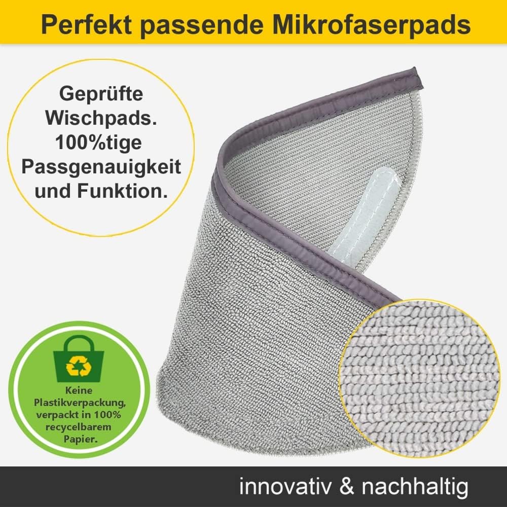 Roboter Deals Zubehör - Wischplatte, Wischaufsatz inkl. Mikrofaserpad für Roborock Q7 Max u. Q7 Max