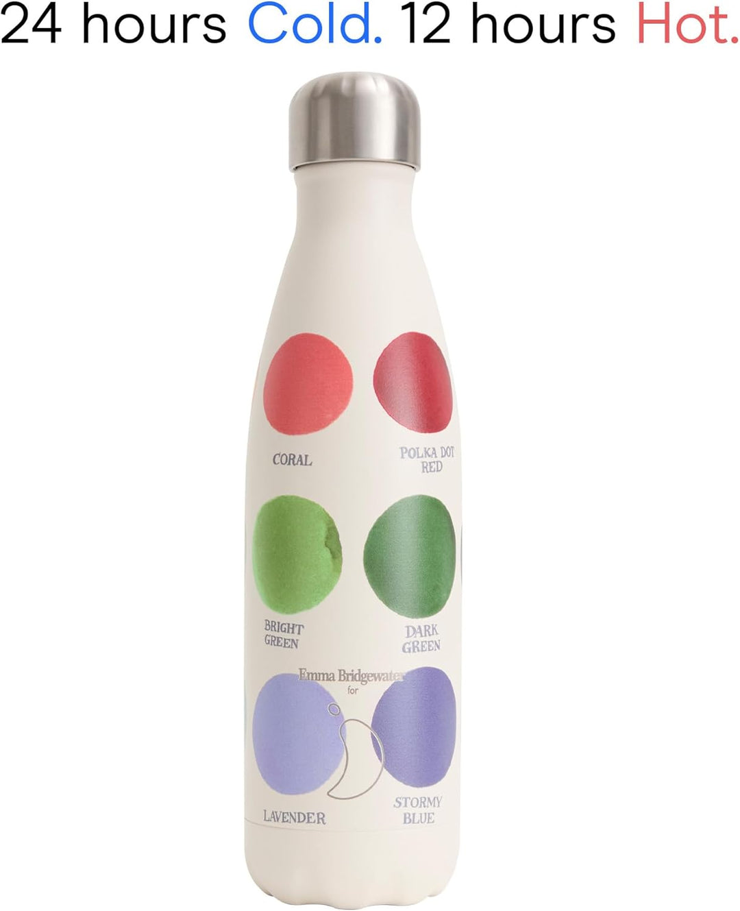 Chilly's Original Trinkflasche - Isolierflasche aus Edelstahl, wiederverwendbare Thermoflasche für h