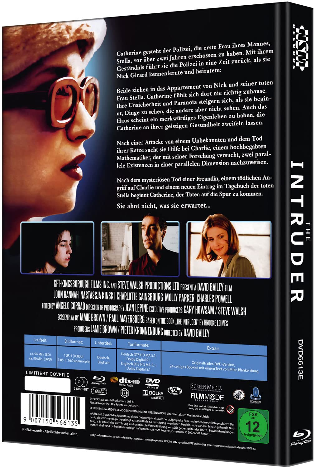 The Intruder - Angriff aus der Vergangenheit - 2K Remastered [Blu-Ray+DVD] - uncut - limitiertes Med