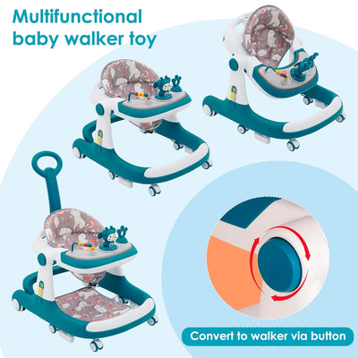 Arkyomi Baby Lauflernhilfe,3-in-1 Lauflernhilfe vom Sitzen zum Stehen, mehrfach abnehmbarer Modus, U