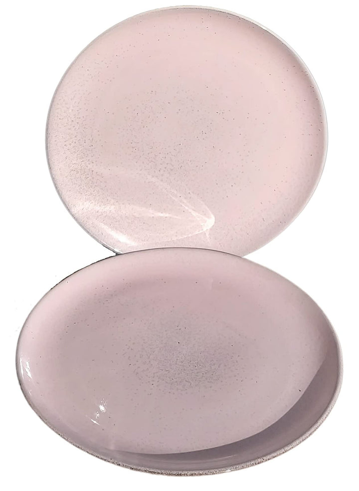 PintoCer - 2 x grosse flache Teller aus Steingut, 29 cm, Essteller für Spülmaschine und Mikrowelle