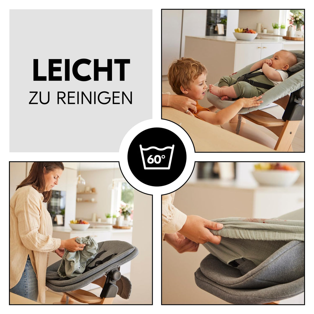 hauck Schonbezug für Babywippe Highchair Bouncer (Eco) (nicht mit anderen Modellen kompatibel), Baum