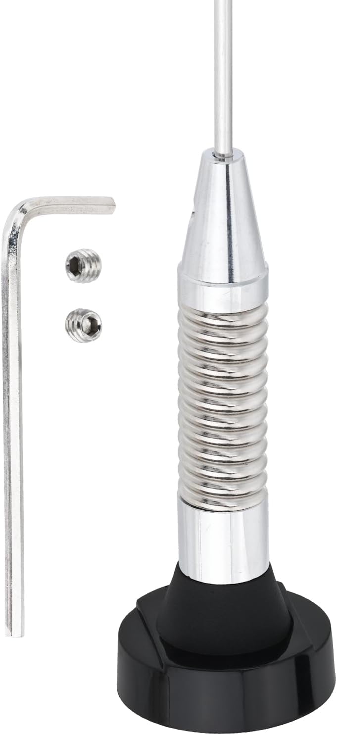 Bingfu Dualband VHF/UHF Mobilantenne, 54cm Fahrzeugantenne, PL259-Stecker