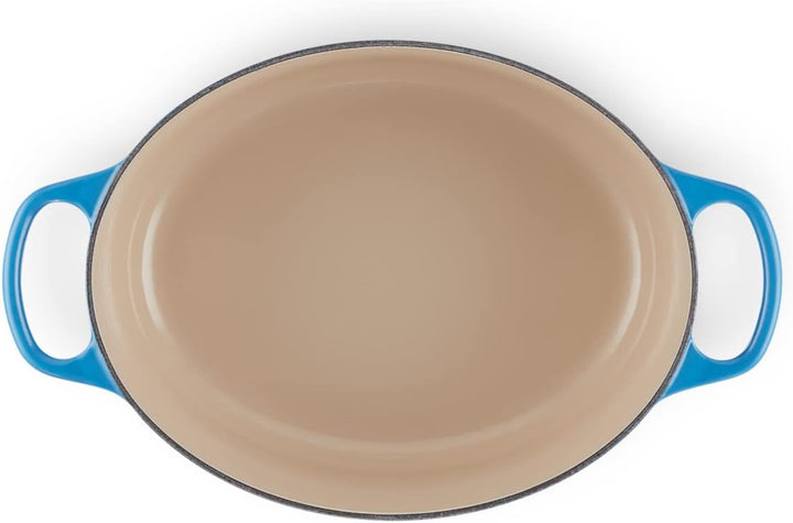 Le Creuset Signature Gusseisen-Bräter mit Deckel, Ø 27 cm, Oval, Für alle Herdarten und Induktion ge