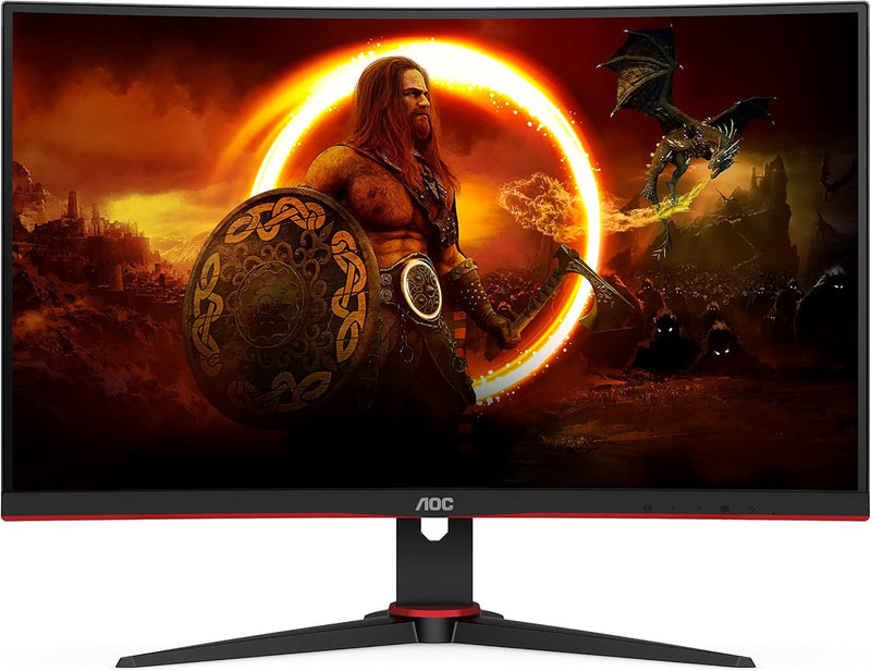 AOC Gaming C27G2ZE - 27 Zoll FHD Curved Monitor, 240 Hz, 0.5ms, FreeSync Premium (1920x1080, HDMI, D