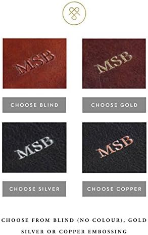 Maxwell Scott Handgefertigte Leder Reisedokumentenmappe Torrino in Cognac Braun, Cognac Braun