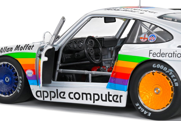 Solido - Modellauto Massstab 1:18 Porsche 935 K3#71 weiss