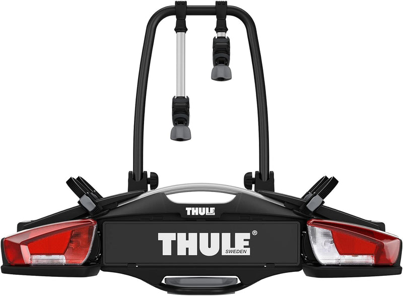 Thule 924001 VelcoCompact für 2 Fahrräder, für E-Bikes geeignet, Fahrradträger für die Anhängerkuppl