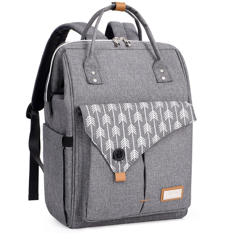 Lekebaby Baby Wickelrucksack Wickeltasche mit Wickelunterlage Multifunktional Grosse Kapazität Babyt