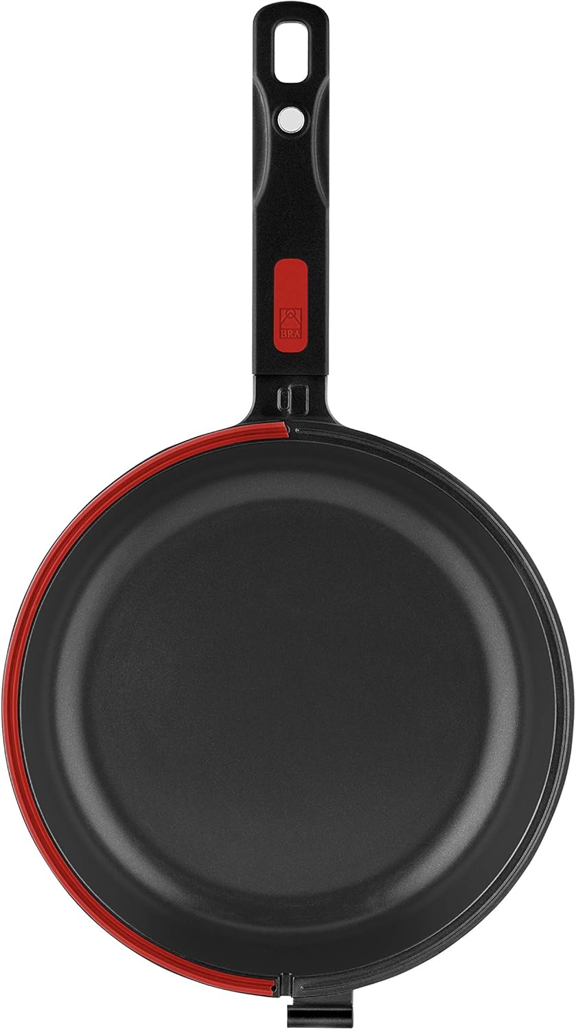 Bra Dupla Premiere Doppel-Pfanne aus Aluminiumguss mit Antihaftbeschichtung, geeignet für alle Herda