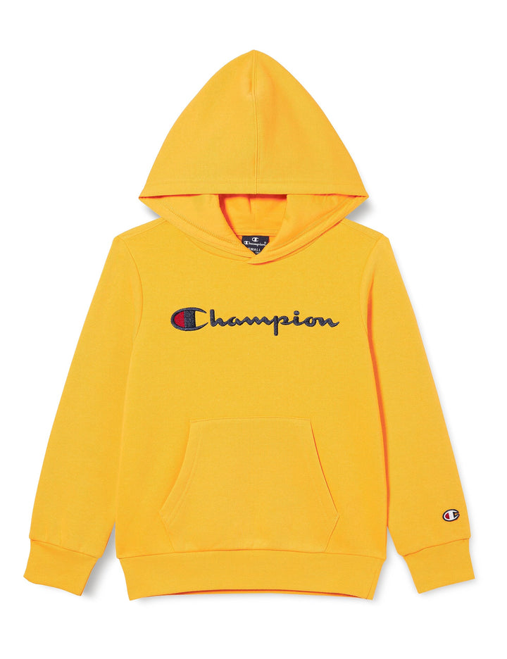 Champion Jungen Kapuzenpullover Legacy- Classic Logo 14 Jahre Gelb, 14 Jahre Gelb