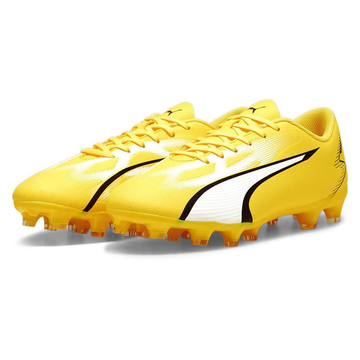 PUMA Herren Ultra Play Fg/Ag Fussballschuh 44 EU Gelb Schwarz Yellow Blaze Puma White Puma Black, 44