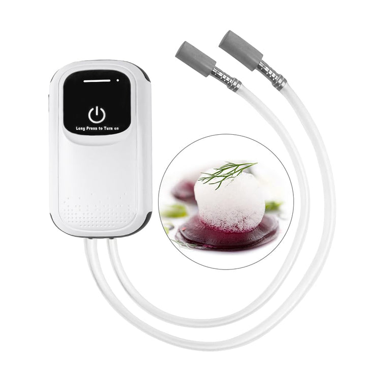 DUEBEL Schaum Kit für Molekulare Gastronomie Kochen, Akku Wiederaufladbar, Tragbar und Effizient Sch
