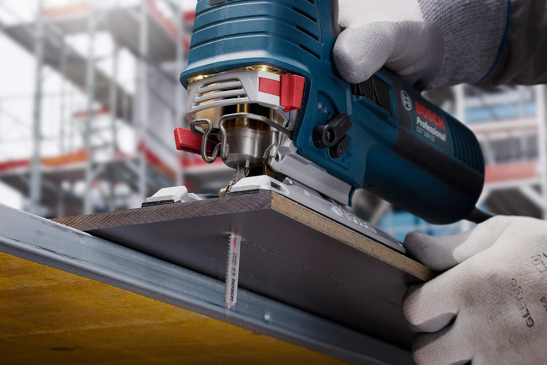 Bosch Professional 3 Stück Stichsägeblatt T 128 BHM Endurance for Laminate (für Laminatboden, Zubehö