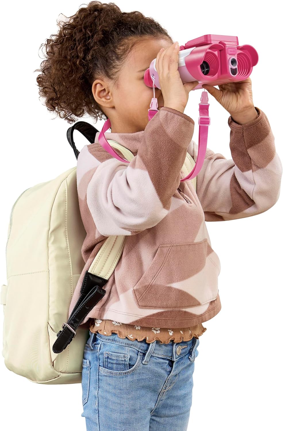 VTech - Multimedia-Fernglas Natur und Abenteuer, Fernglas für Kinder mit Kamera, Fotos und Videos, N