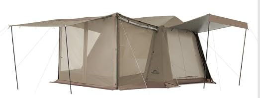 Naturehike Village Instant-Zelt 4-8 Personen Kabinenzelt Wasserdicht für Autocamping 4 Personen/6㎡/B