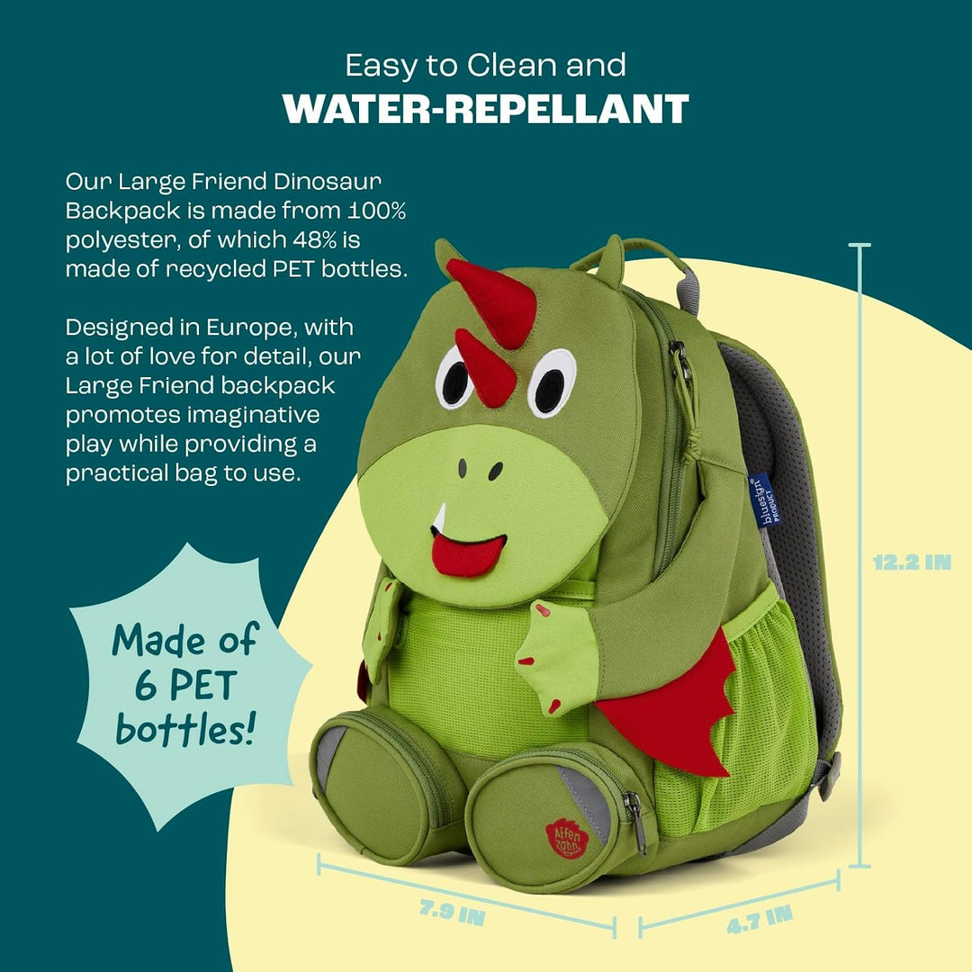 Affenzahn Kinderrucksack Grosser Freund | Kindergartenrucksack für Kinder von 3 bis 5 Jahren mit fun