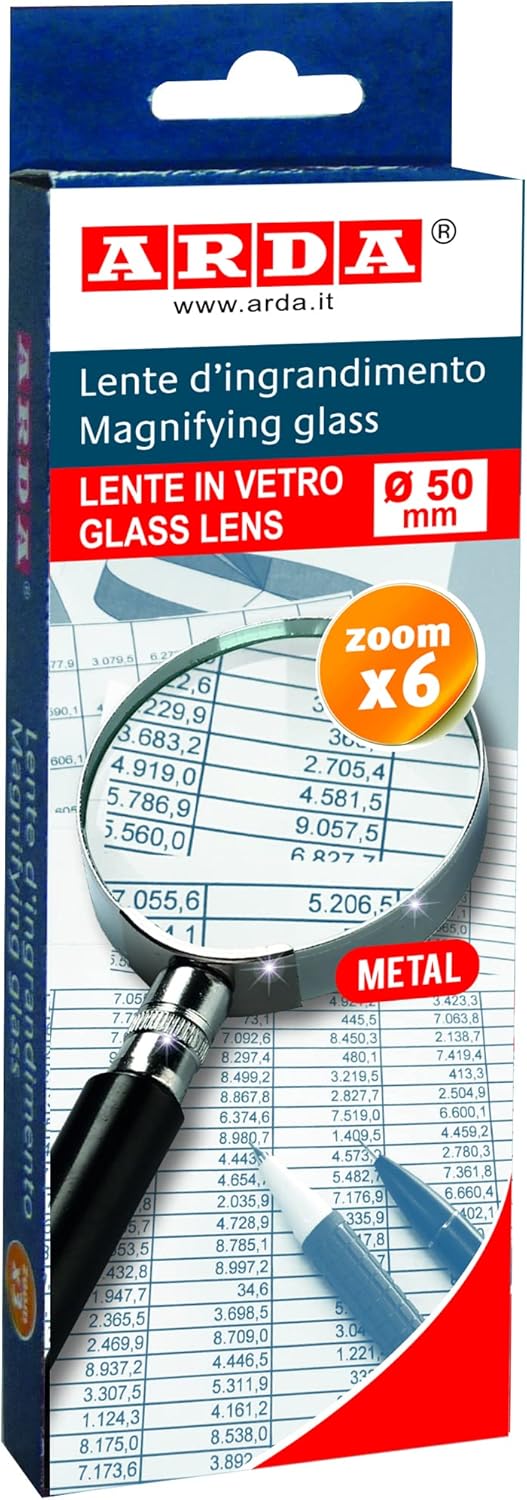 Arda Lupe, 50mm Durchmesser, 3-fache Vergrösserung 50mm Sortiert, 50mm Sortiert