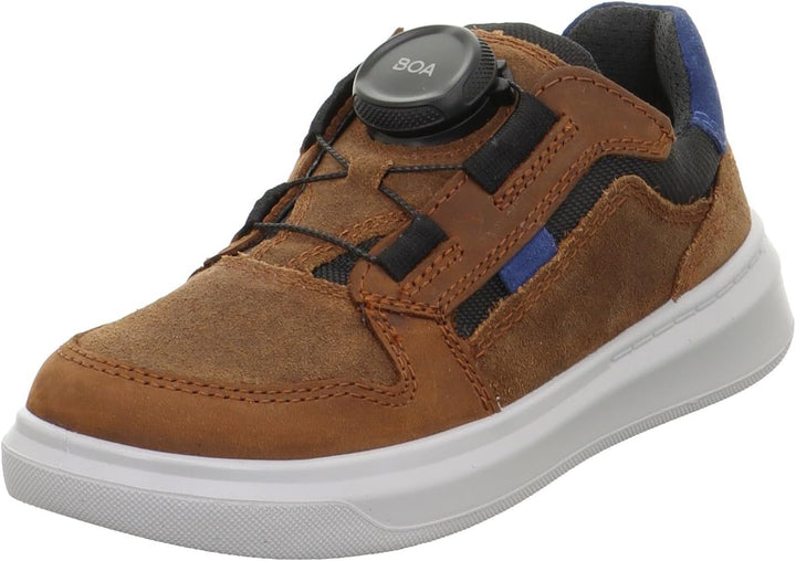 Superfit Jungen Cosmo Sneaker 27 EU Braun Blau 3010, 27 EU Braun Blau 3010