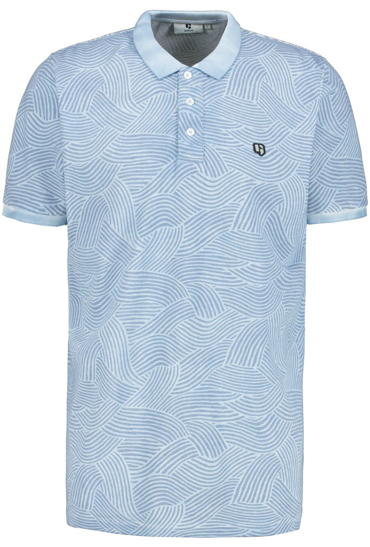 GARCIA Herren Polo, Dusty Blue