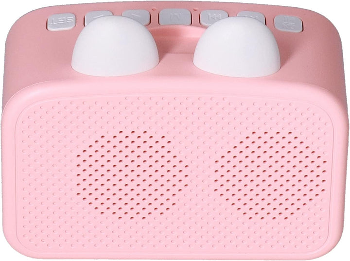 Elprico Radiowecker, -Cartoon-Bluetooth-Uhr Am Bett mit 1400-mAh-Akku, Multifunktionaler Digitaler B