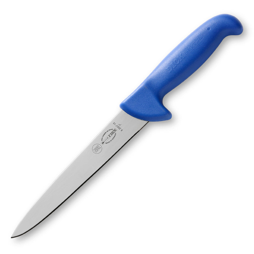 F. DICK Stechmesser, Schlachtmesser ErgoGrip (Messer mit Klinge 18 cm, X55CrMo14 Stahl, nichtrostend