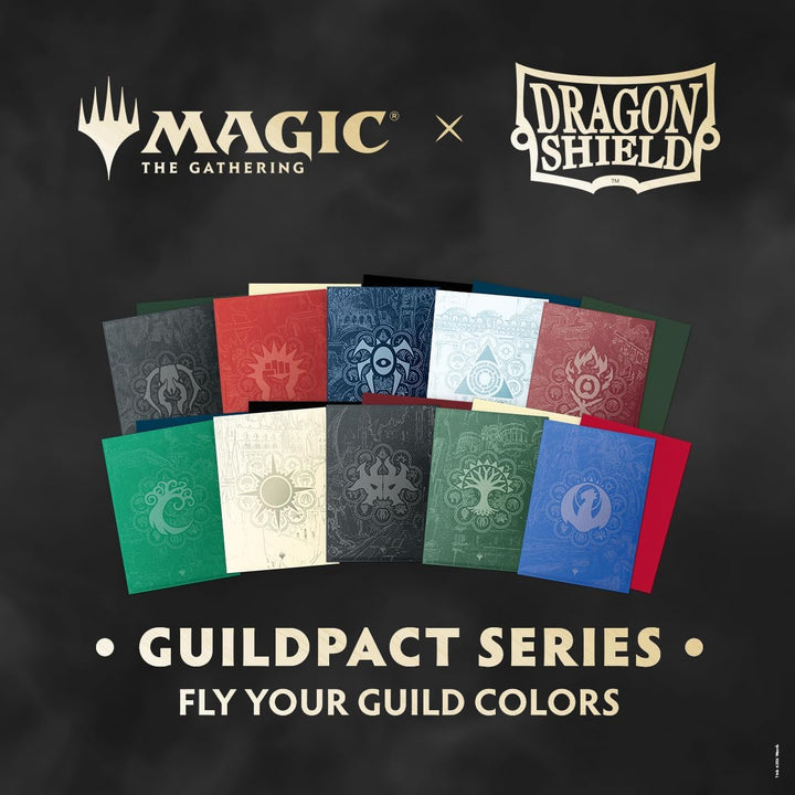 Dragon Shield | Matte Dual Art Sleeves | MTG Guildpact Series | 100 CT - Smooth &amp; Tough Premium TCG