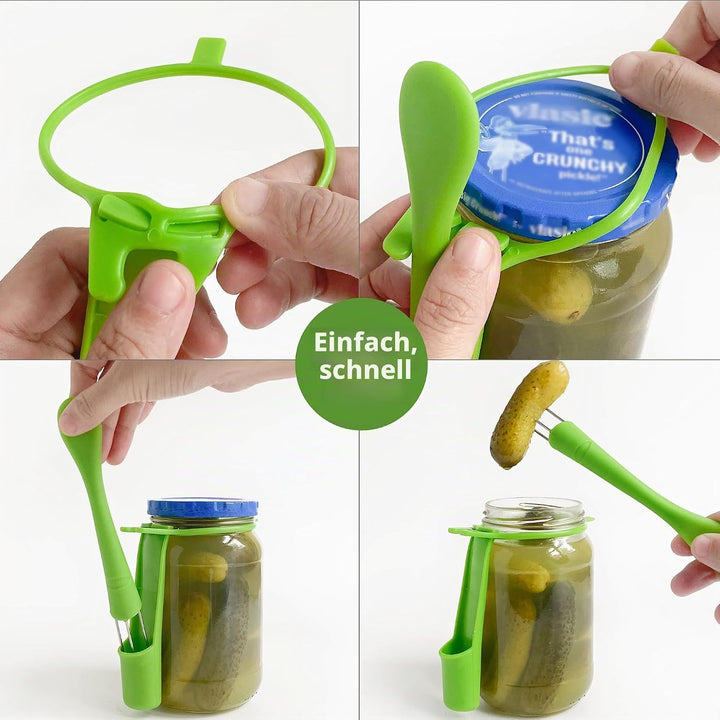 Gurken-Gabel, 2 Stück, Olivengabel, Gurkenpicker, Geschenk, Küchenhelfer, Gurken, Geschenke für den