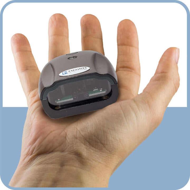 Barcodescanner, Stationär Lesegerät USB, professionaler automatischer und manueller Barcode-Scanner,