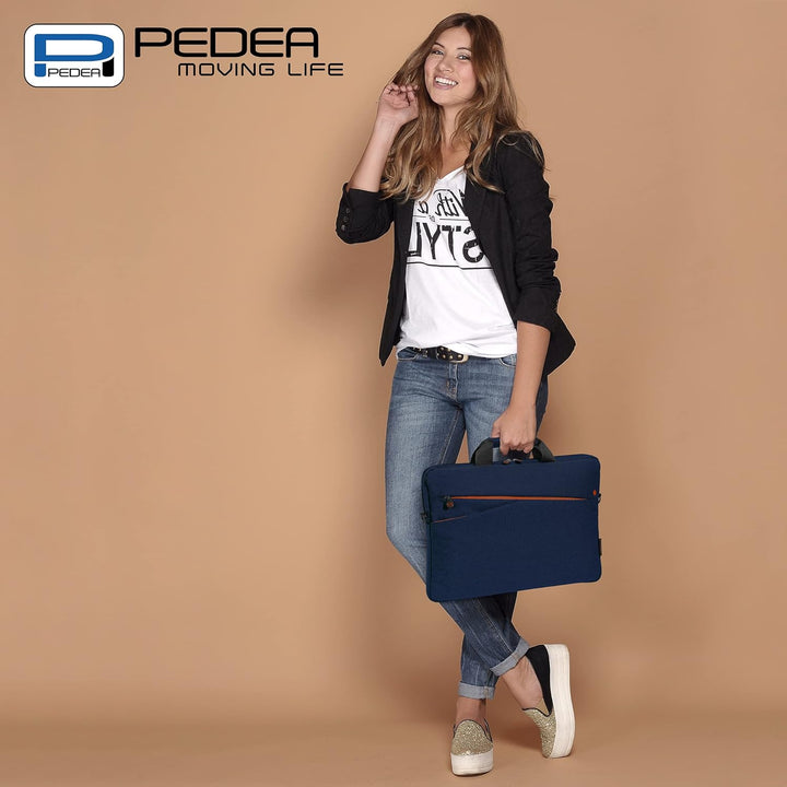 Pedea Laptoptasche 17,3 Zoll Blau, 17,3 Zoll Blau