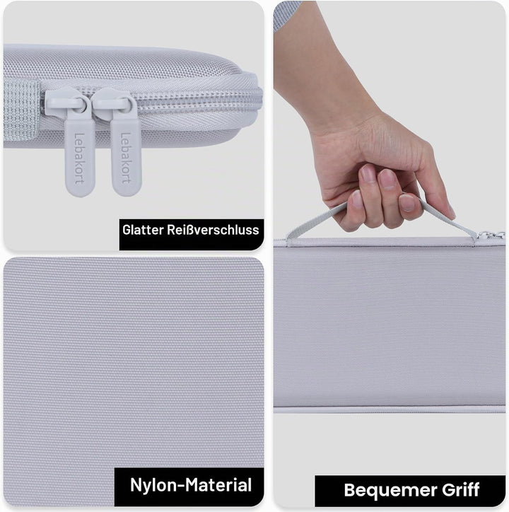 Lebakort Hart Schutz Hülle Etui Tasche für Apple Magic Mini Keyboard | Hartschale, kratzfest, schmut