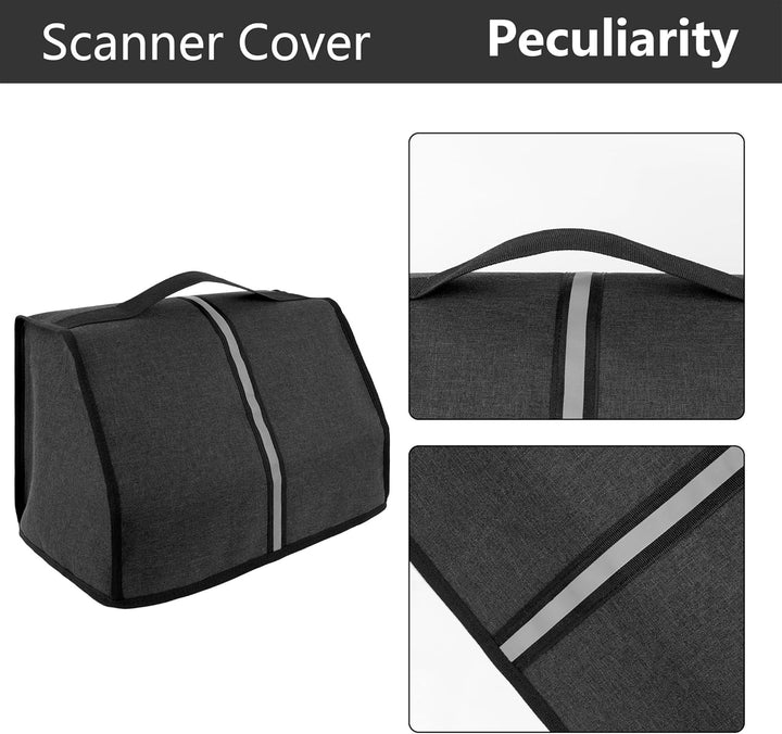 Scanner-Staubschutz, kompatibel mit Epson FastFoto FF-680W, DS-530, DS-770, DS-870, DS-970, ES-400W,