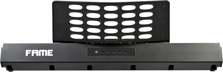 Fame G-400 Keyboard, E-Piano mit 128-facher Polyphonie, 61 Tasten, 240 Styles, 653 Sounds, anschlagd
