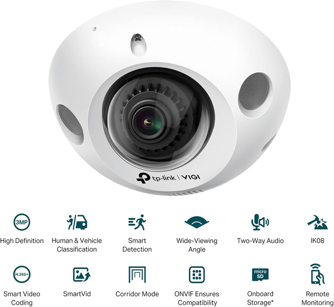 TP-LINK IP-Kamera IPKamera VIGI C230I Mini 2 8mm TCP/IP