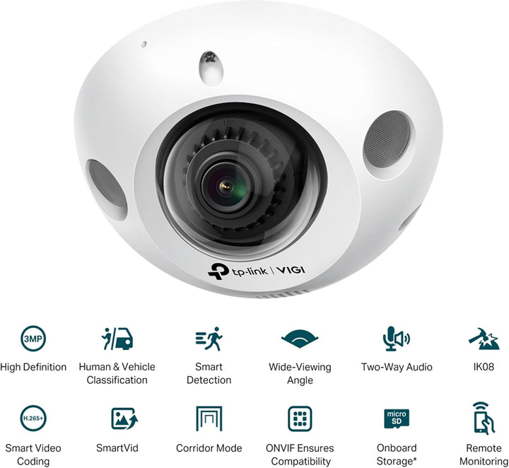 TP-LINK IP-Kamera IPKamera VIGI C230I Mini 2 8mm TCP/IP