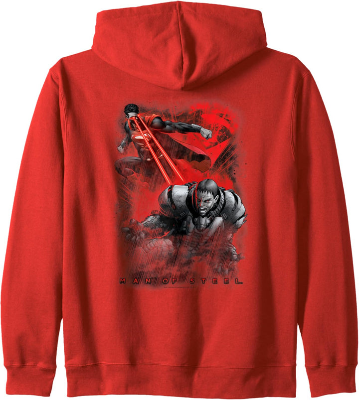 Superman Man of Steel Zod Fire Fight Kapuzenjacke