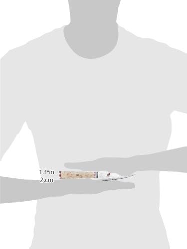 Miyabi 234372-091-0 Shotoh Zubereitungsmesser, Stahl, 9 cm, silber / birke, 31,5 x 8,5 x 3,5 cm Shot