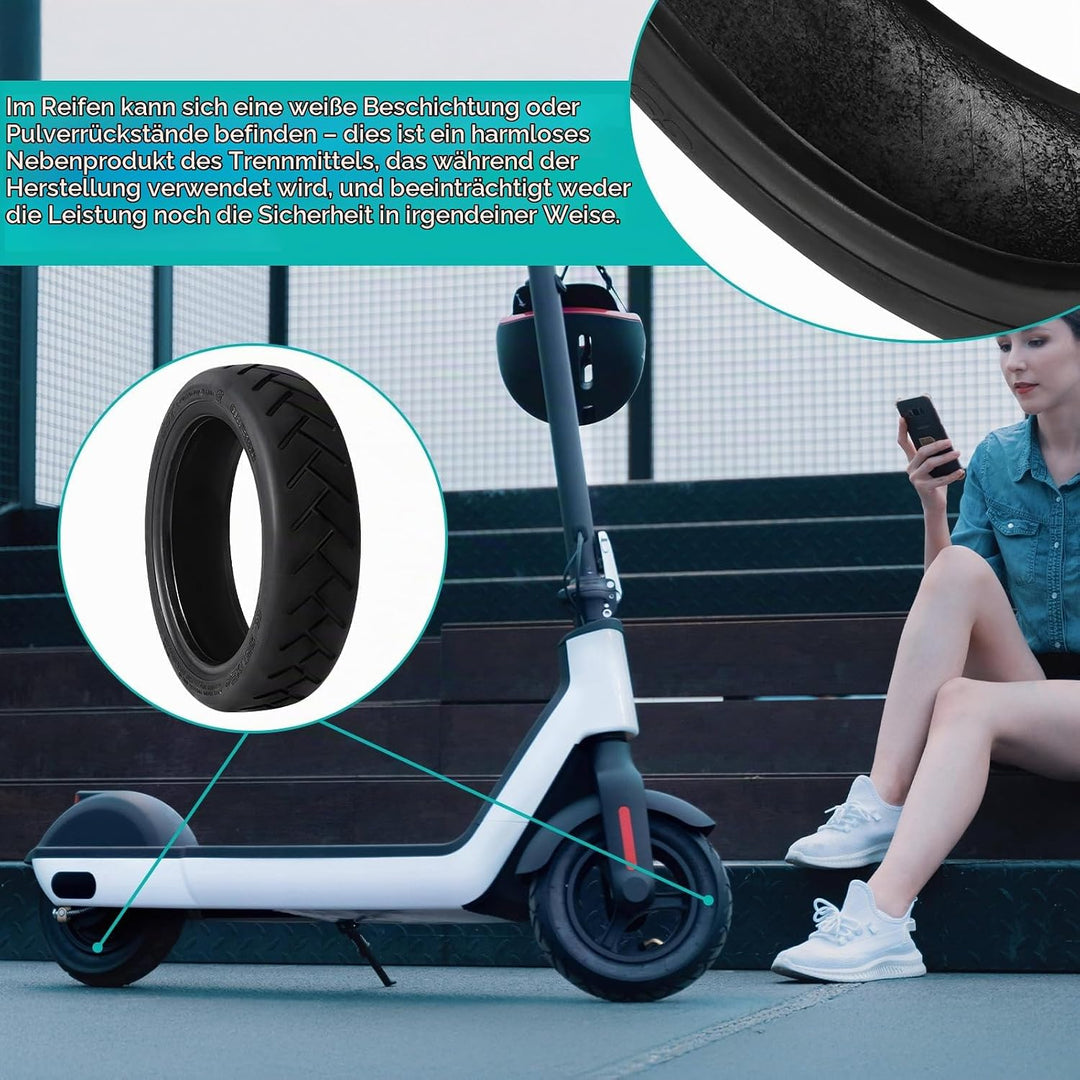 LALAGO 1 Stück Tubeless Reifen 250x54 für Xiaomi Mi4 Lite/Pro Elektroroller E-Scooter, schlauchloser