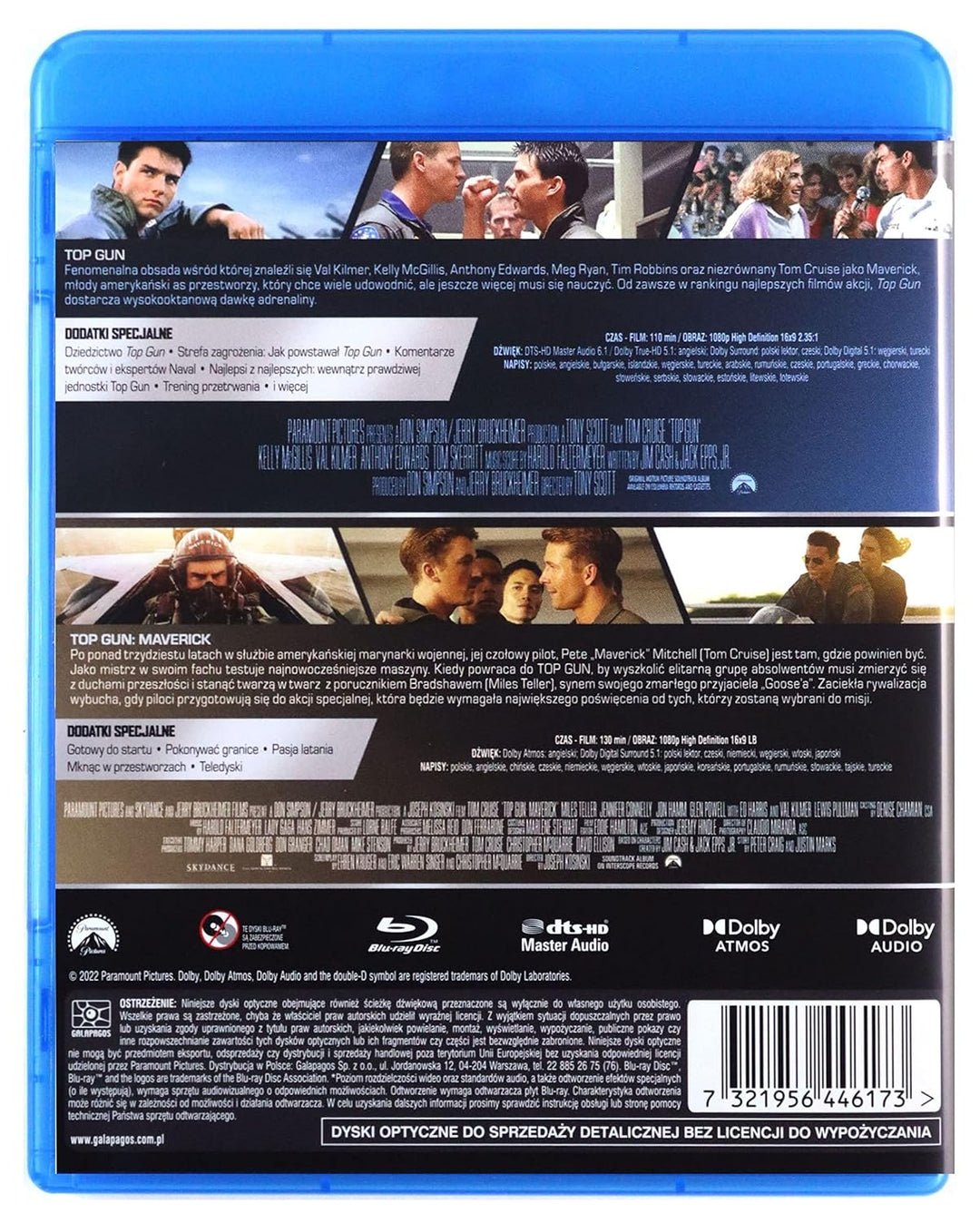 Top Gun: Maverick [2Blu-Ray] [Region B] (IMPORT) (Keine deutsche Version), Blu-ray