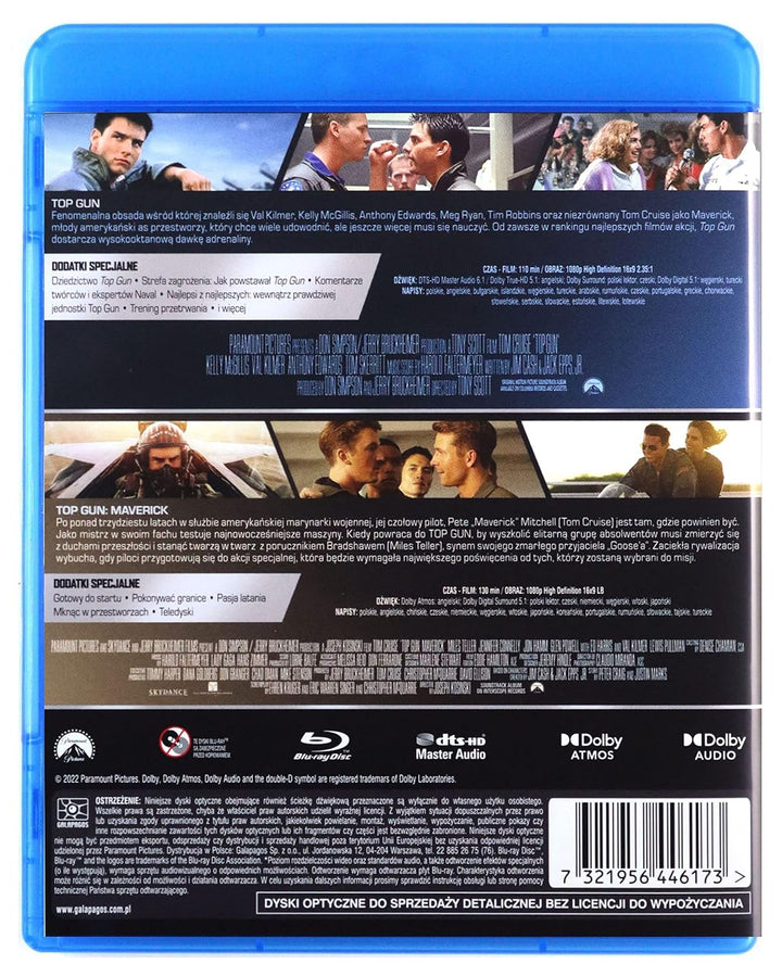 Top Gun: Maverick [2Blu-Ray] [Region B] (IMPORT) (Keine deutsche Version), Blu-ray