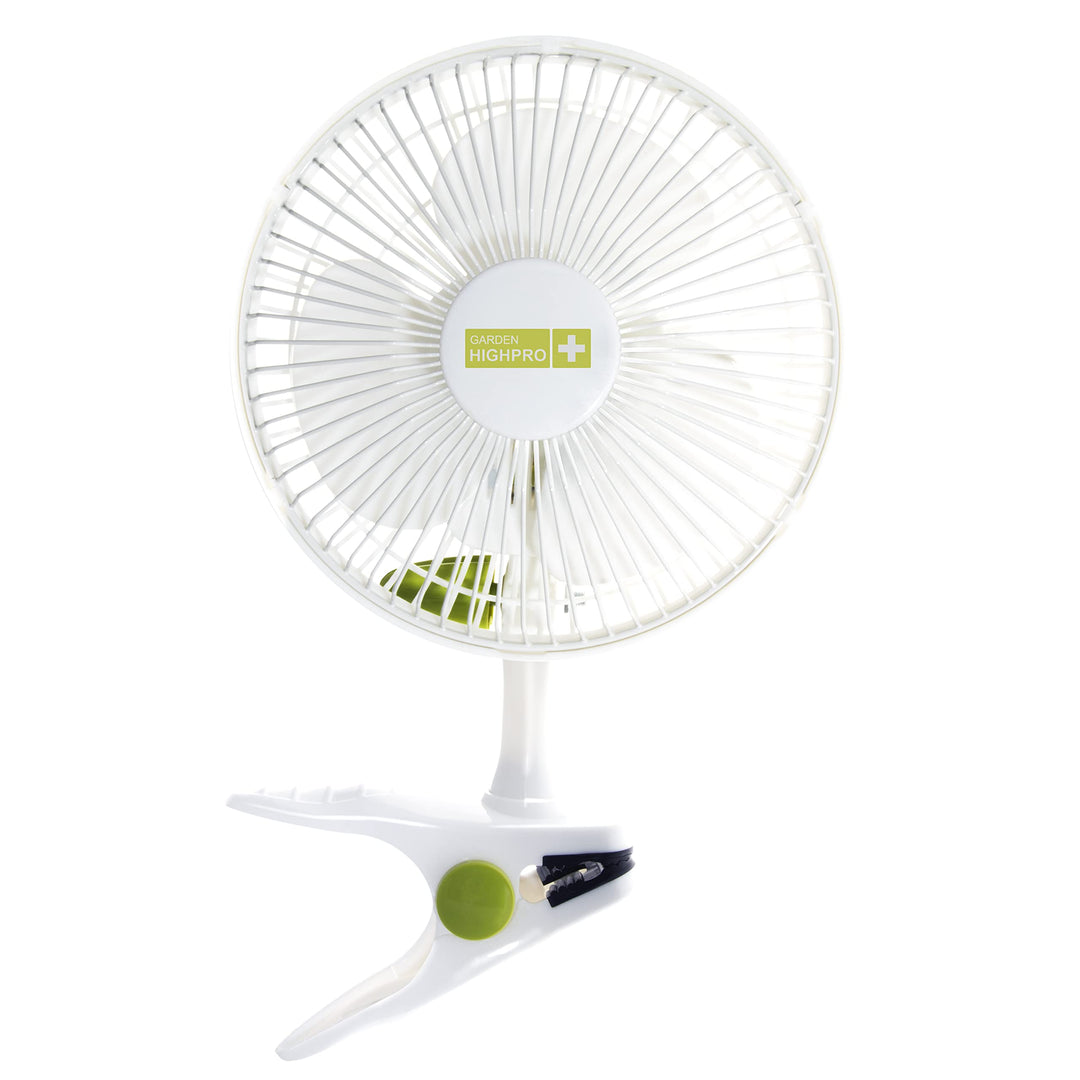 Garden HighPro PROFAN 15 cm 15 W Lüfter Clipfan 15 cm 15 W, 20 Dezibel, Schwarz