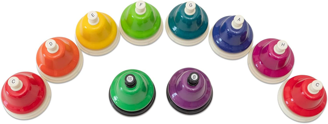 Betzold - Tischglocken - Diatonischer Satz c2-c3, Glocken für Kinder diatonisch ohne Tasche, diatoni