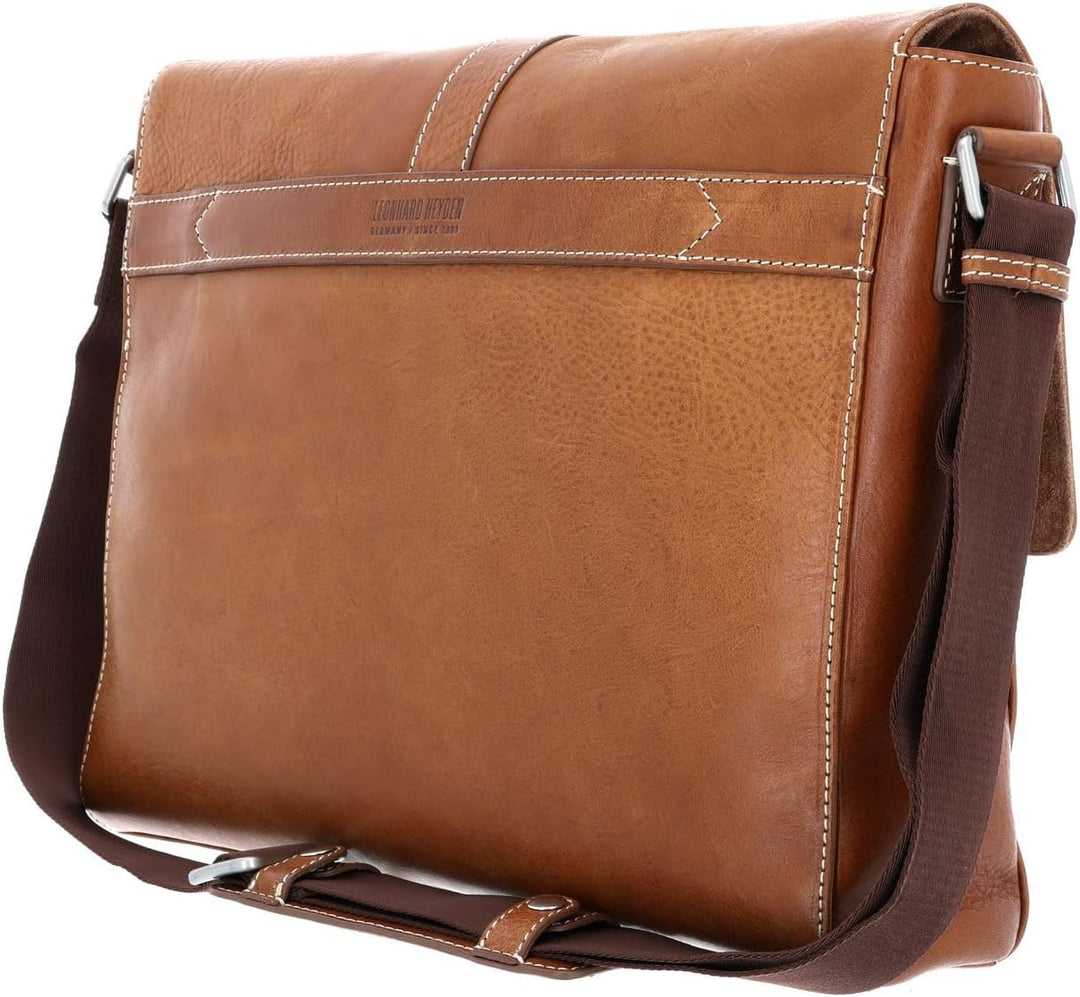 Leonhard Heyden Bergamo Umhängetasche 38 cm Hellbraun Light Brown, Light Brown