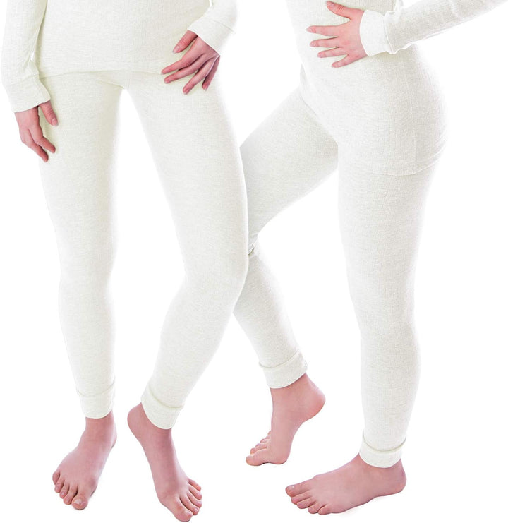 Black Snake Damen Thermo Unterhosen Set | 2 Lange Unterhosen | Funktionsunterhosen | Thermounterhose