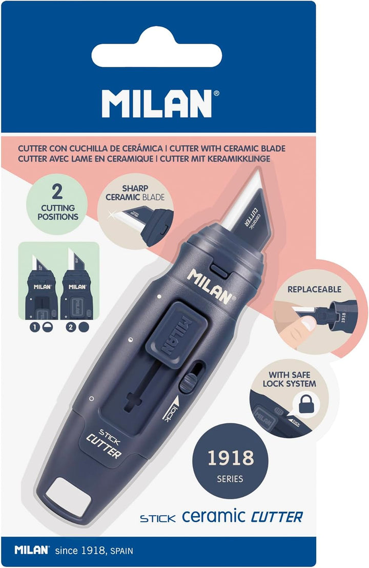 Cutter Lame Keramik Stick 1918 -blau Marine