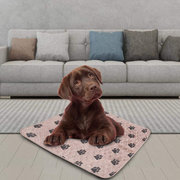 Fdit Wiederverwendbare wasserdichte Hundematte für Urinbett, für Haustiere, Hunde, Katzen (80 x 90 c