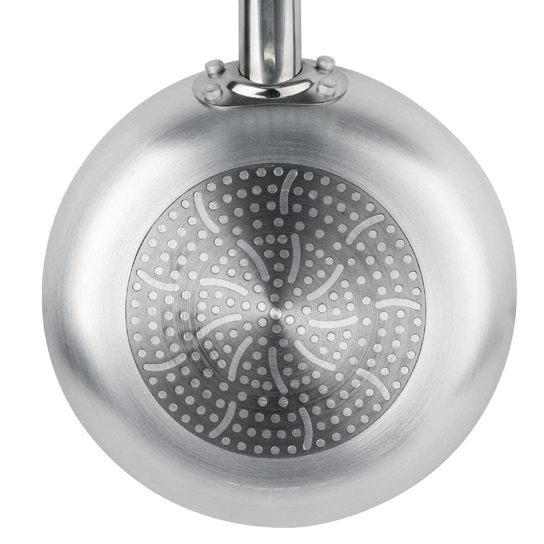 Vogue Antihaft Induktion Sauteuse 24cm, Silber 240mm, 240mm