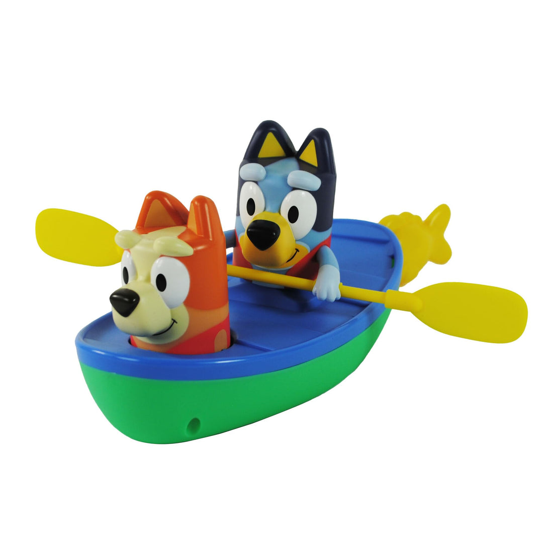 Tomy UK CO. Ltd. - Bluey Kanu, Gelb|braun|blau, Einheitsgrösse